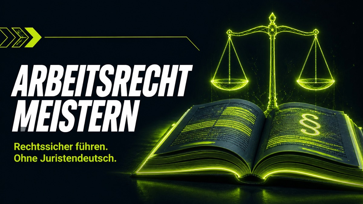 Kurscover „Arbeitsrecht meistern“