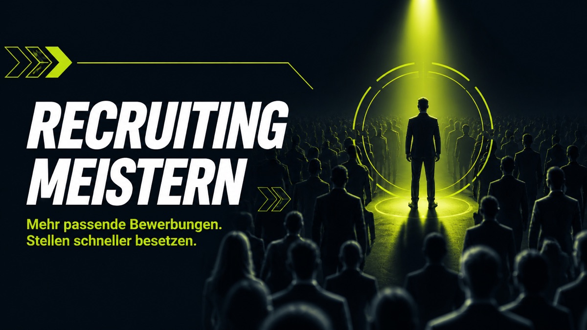 Kurscover „Recruiting meistern“
